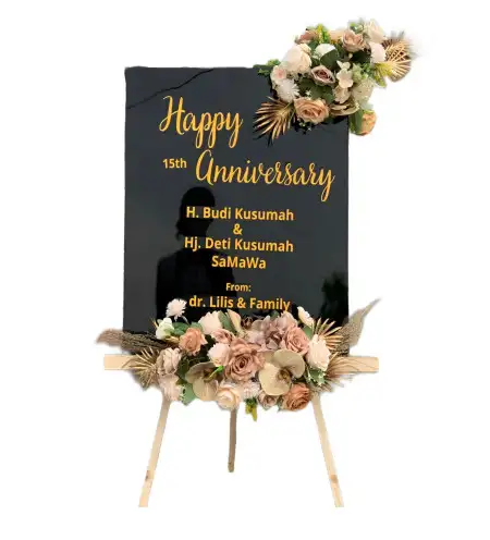 Papan Bunga Akrilik Sendangcoyo